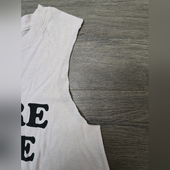 Spiritual Gangster Barre More Pink Sleeveless Swing Crop Top XS Athletic - Picture 5 of 9